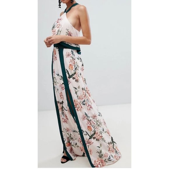 Stylestalker Dresses & Skirts - Style Stalker Floral Maxi Halter
